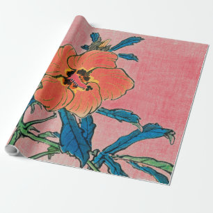 Papel de embrulho VERMELHO FLOR