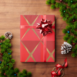 Papel de embrulho Vermelho Joyoux Noel