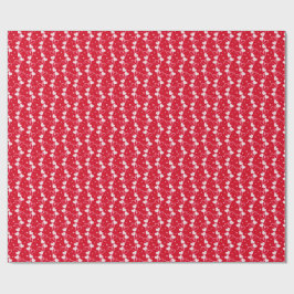 Papel de embrulho vermelho, Love Hearts Doddles