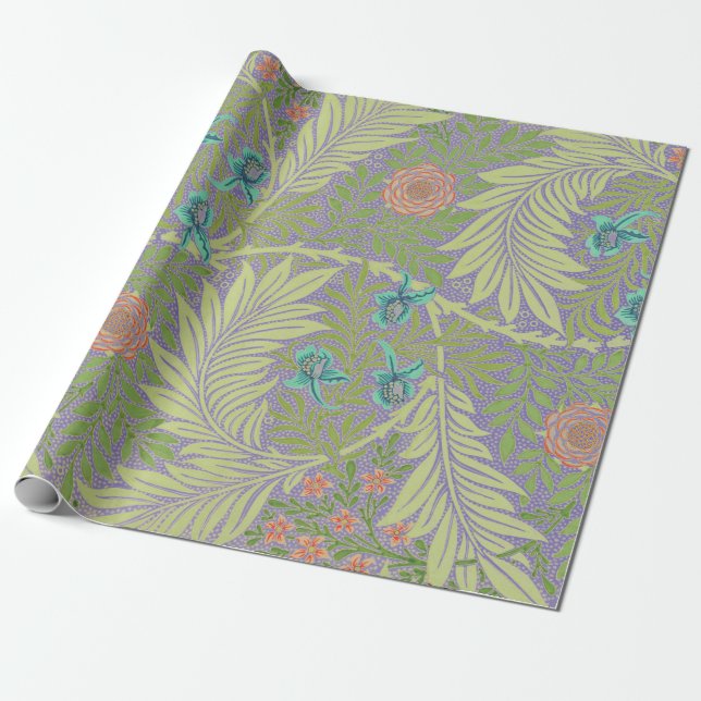 Papel de embrulho William Morris (Desenrolado)