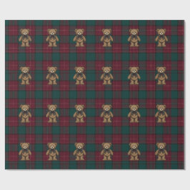 Papel de embrulho xadrez inspirado em Ralph Lauren