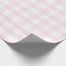 Papel de embrulho xadrezinho rosa simples
