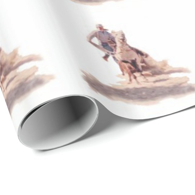 Papel de empacotamento de presente para vitelos (Ponta do rolo)