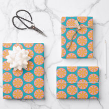 Papel de empacotamento do padrão de Fruta de Vinta