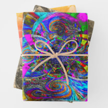 Papel de enrolamento "Cloudy Day Through Staink Gl