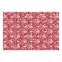 Papel de enrolamento de dias de os namorados