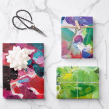 Papel de enrolamento de pintura três