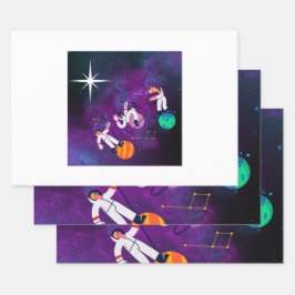 Papel de enrolamento de três reis