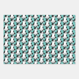 Papel de enrolamento do Design do Gatinho branco p