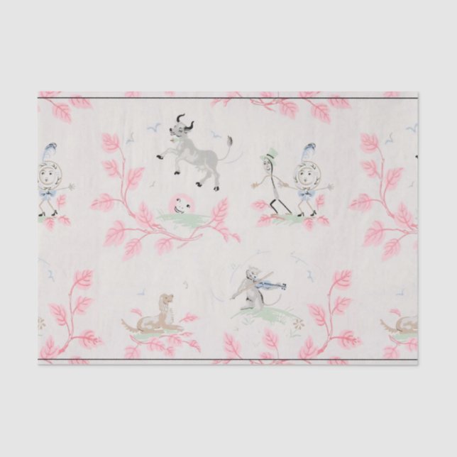 Papel De Enrolamento Para Chá de fraldas (Frente )