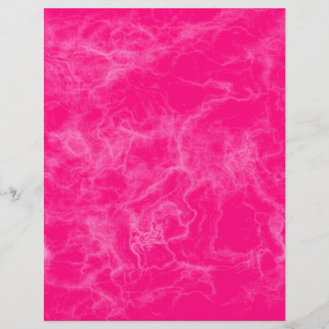Papel de esboço de mármore roxo e rosa natural (Frente)