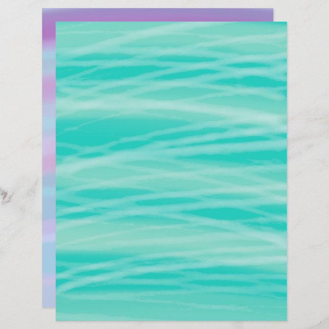 Papel De Esboço Pintado Colorido Misto (Frente/Verso)