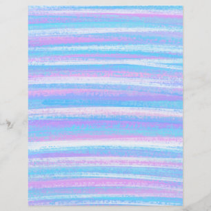 Papel De Escrapão De Listras Acrílicas Pintadas