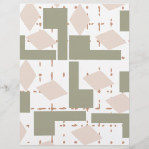 Papel de Escritório de Design Geométrico