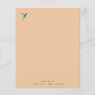Papel de Escritório Personalizado de Beija-flor
