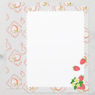 Papel de estoque de Cinza de morango