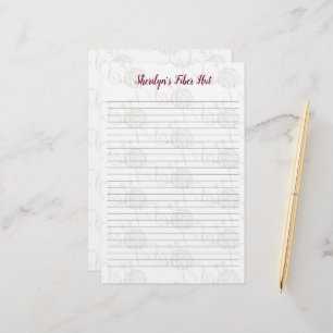 Papel de forra de tricô de Yarn Knitting Fibre Ar
