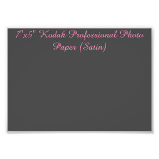 Papel de fotografia profissional do Kodak (Satin)