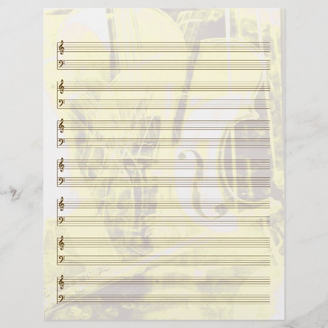 Papel de Funcionarios sob o tema do instrumento em (Frente)