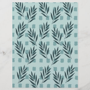 Papel de Grelha Folha Azul