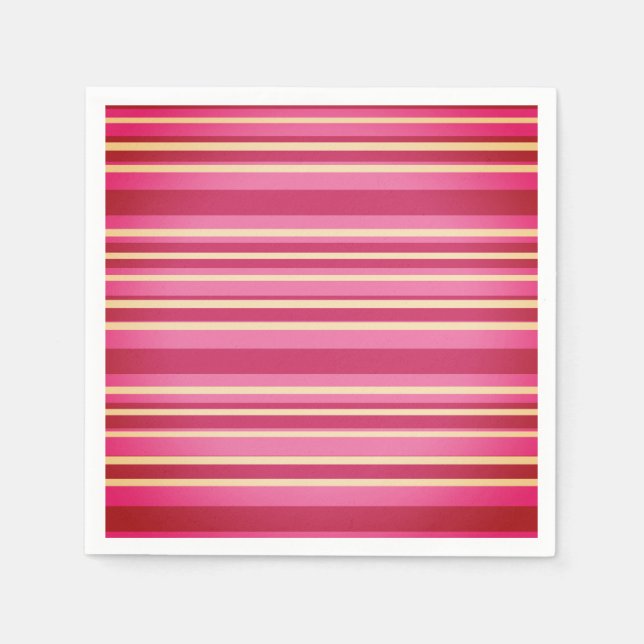 Papel de guardanapos branco-rosado (Frente)