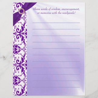 Papel de Guestbook Roxo