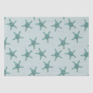 Papel de lenço de design de Starfish