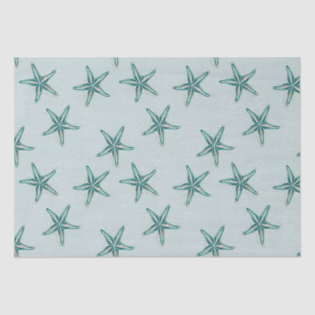 Papel de lenço de design de Starfish (Frente )