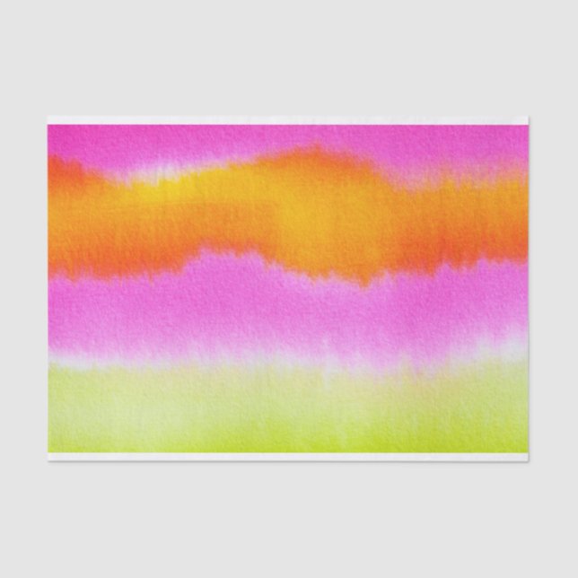 Papel de lenço primavera neon (Frente )