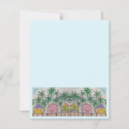 Papel de Livro Tropical Huts