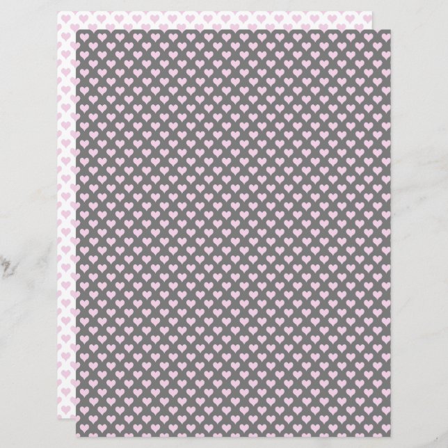 Papel de Maquinista Rosa Rosa (Frente/Verso)