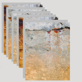 Papel de modelagem urbana de betão enferrujado par