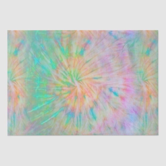 Papel de moldagem do Rainbow Fireworks Tie Dye (Frente )