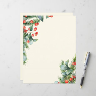 Papel de Natal, papel de carta Papelaria de feriad
