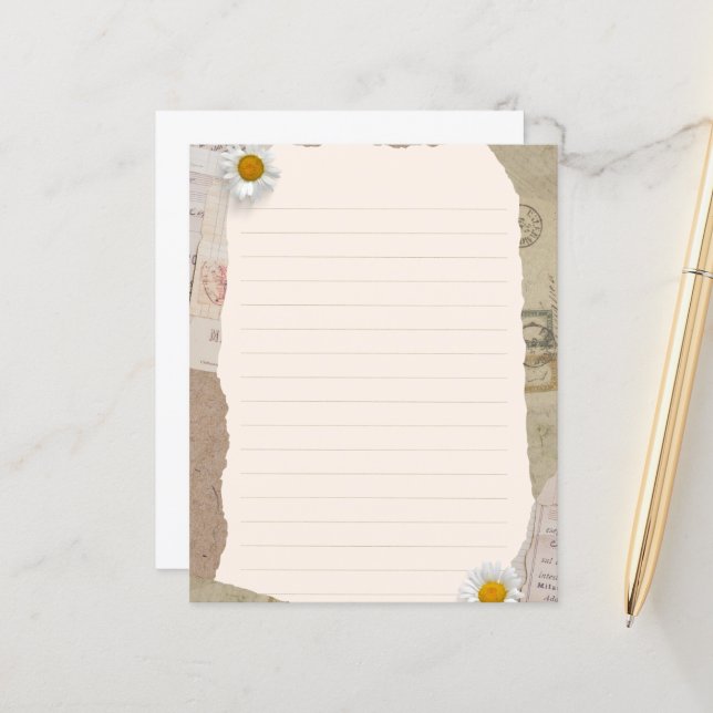 Papel de Notas Vinculadas ao Livro Branco da Pintu (Frente/Verso In Situ)