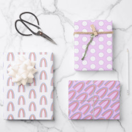 Papel de ondulação arco-íris