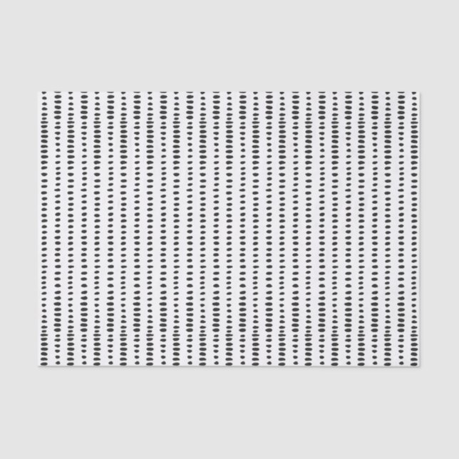 Papel de padrão de Abstrato preto e branco (Frente )