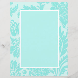 Papel de papel de carta azul-lacrimogêneo