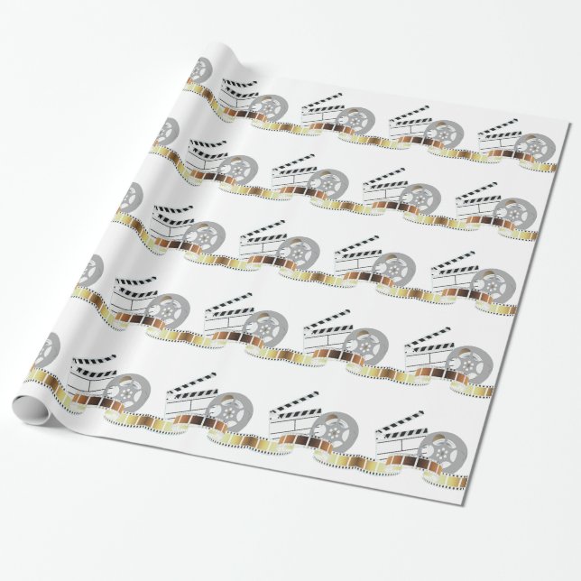 Papel de papel de embrulho da tira do filme (Desenrolado)