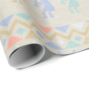 Papel de papel de embrulho do bebê do estilo do