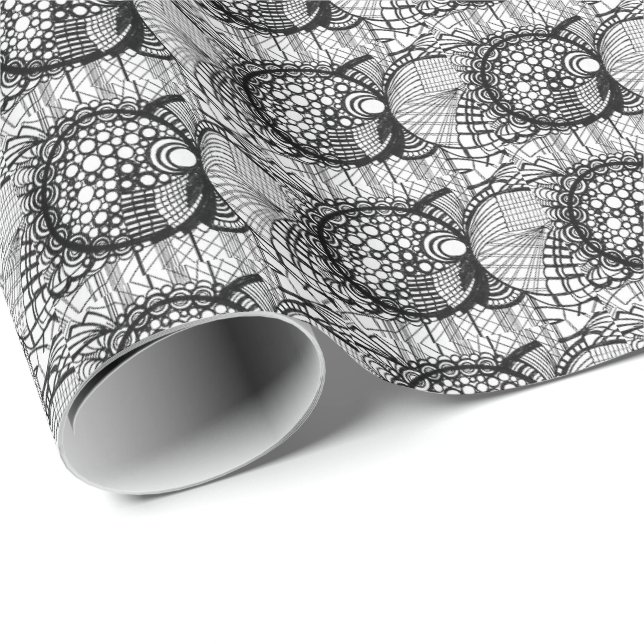 Papel de papel de embrulho do design de Elyssa (Ponta do rolo)