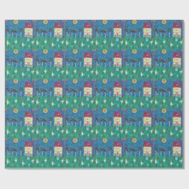 Papel de papel de embrulho Home doce Home