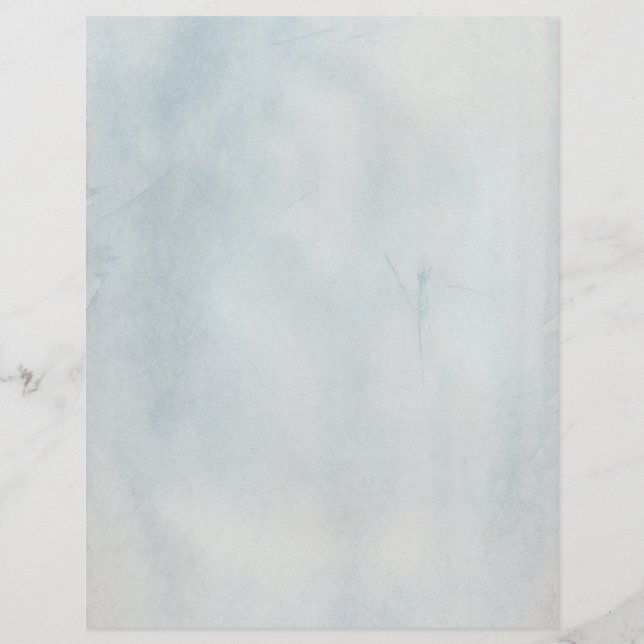 Papel de papelaria de aquarela de pedra (Frente)