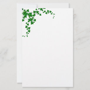 Papel de papelaria de Ivy