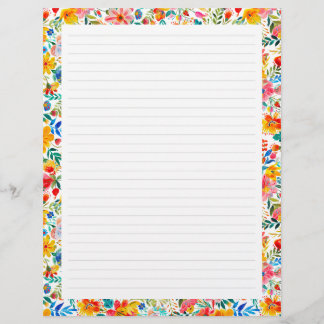 Papel de papelaria flexível, colorido, vibrante