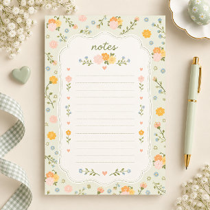 Papel de papelaria forrado floral verde sálvia ado