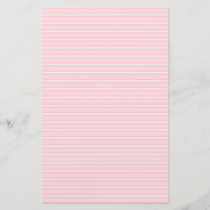 Papel de papelaria revestido a cor-de-rosa e branc