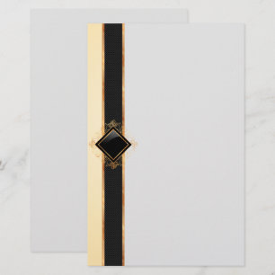 Papel de papelaria vintage elegante