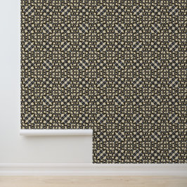 Papel de parede com linhas onduladas