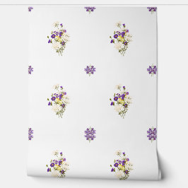 Papel de parede de Buquê roxo